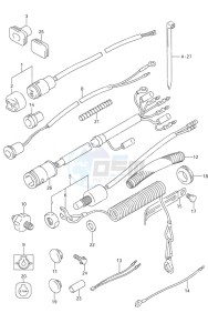 DF 9.9 drawing Electrical (2) S/N 652501 to 65XXXX