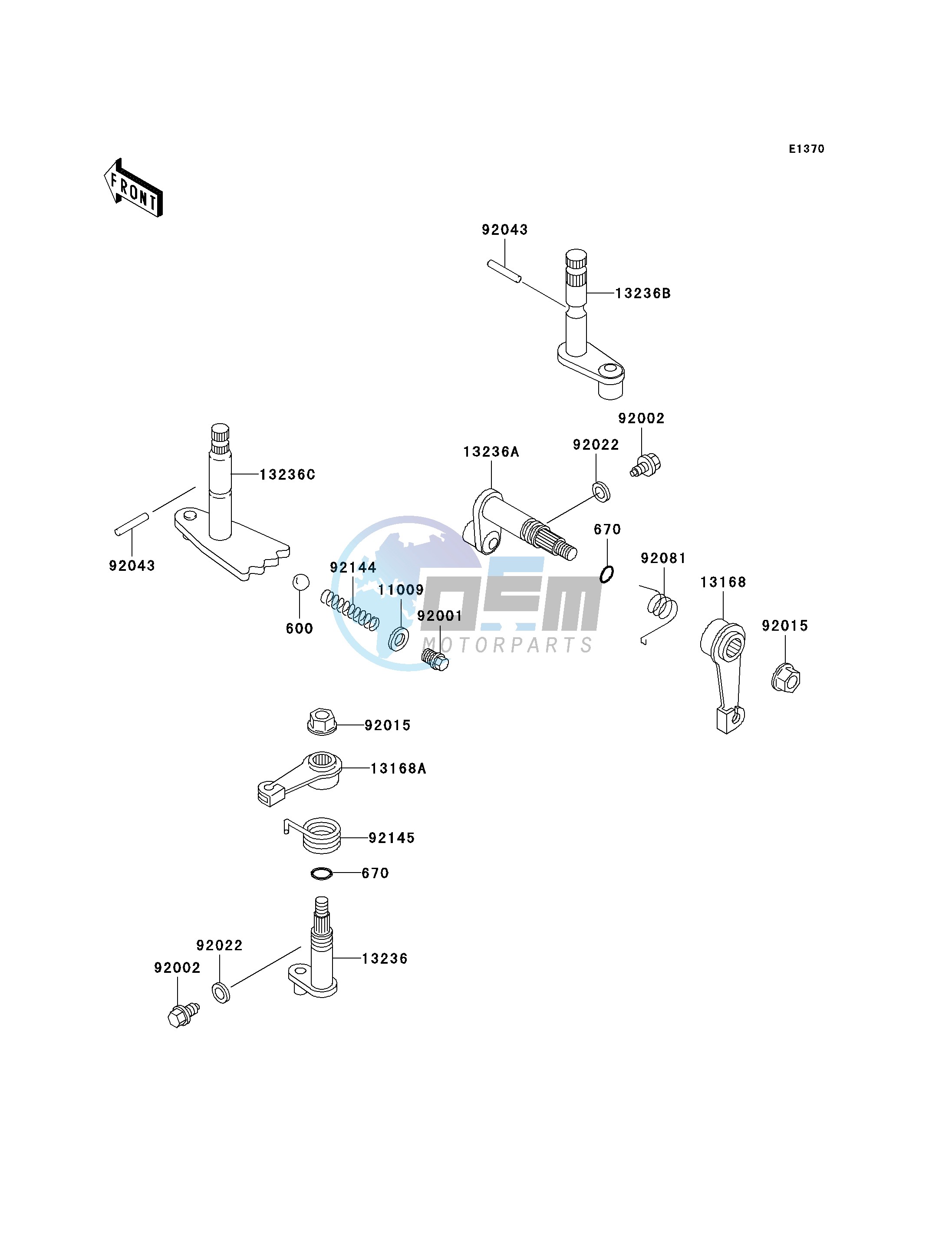 GEAR CHANGE MECHANISM