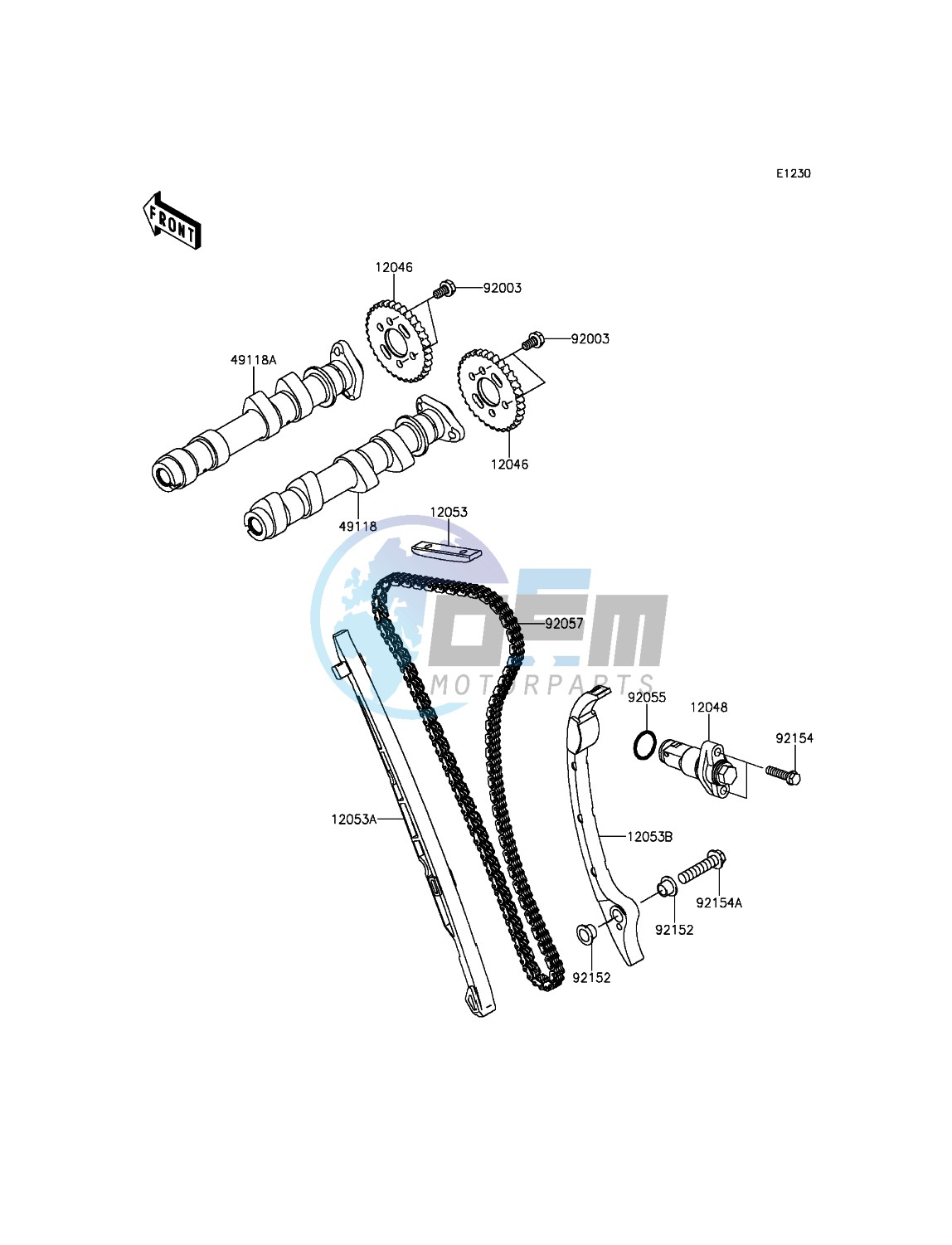 Camshaft(s)/Tensioner