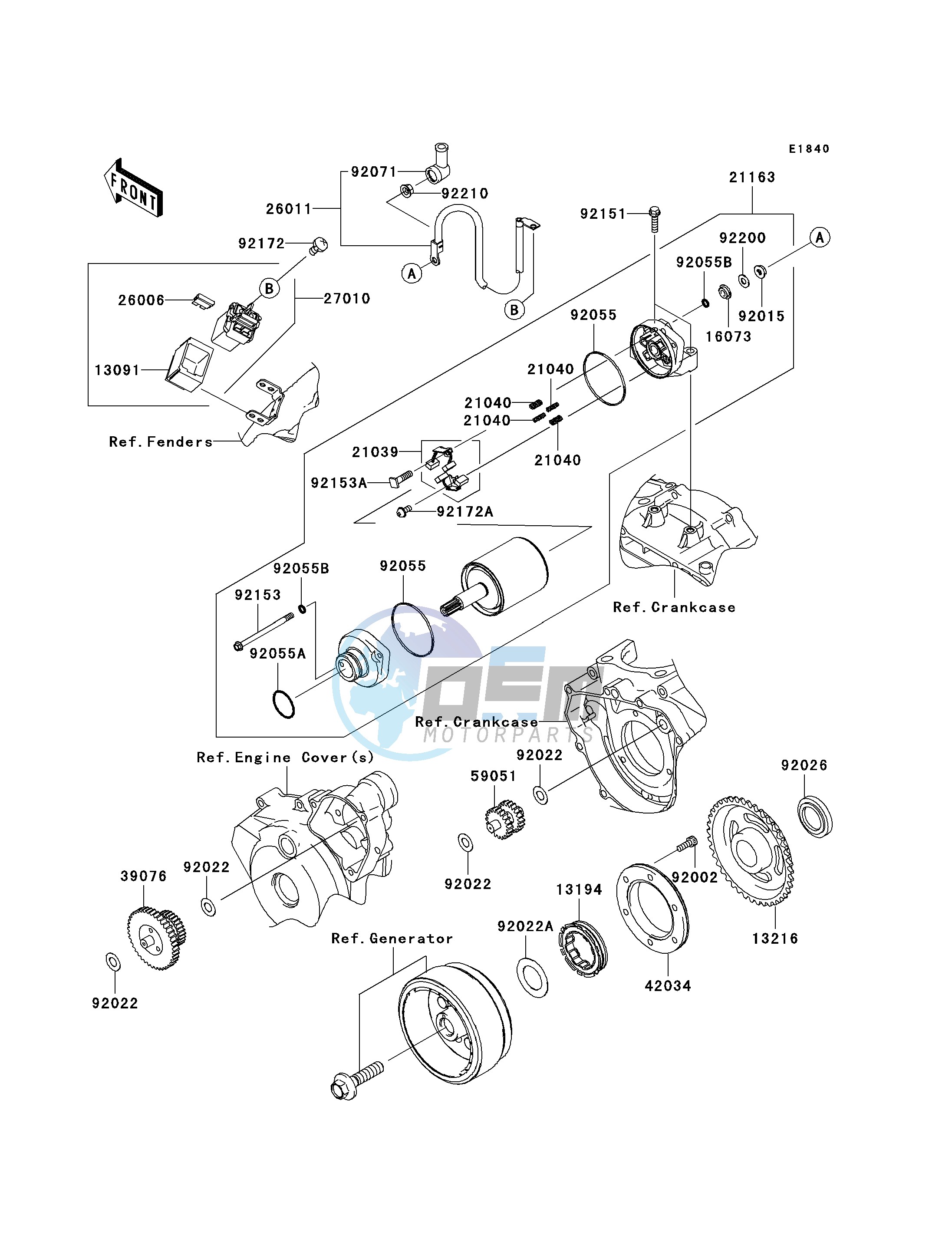 STARTER MOTOR