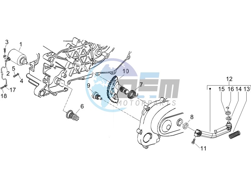 Starter - Electric starter