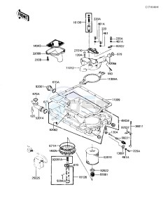 KZ 1300 A (A4) drawing OIL PAN_OIL FILTER