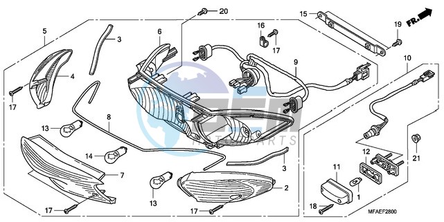 REAR COMBINATION LIGHT