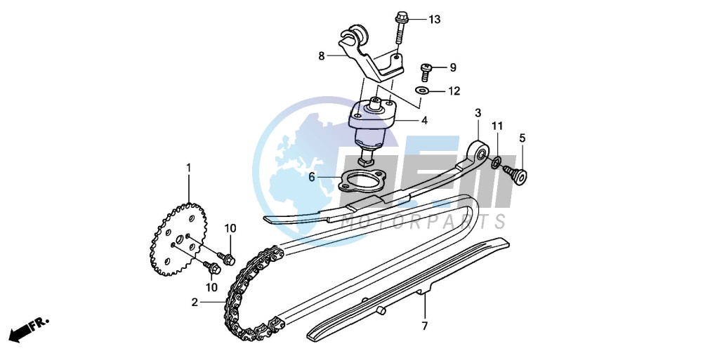 CAM CHAIN/TENSIONER