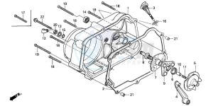 C70Z 50 drawing RIGHT CRANKCASE COVER