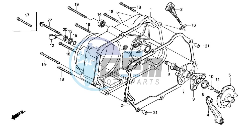 RIGHT CRANKCASE COVER