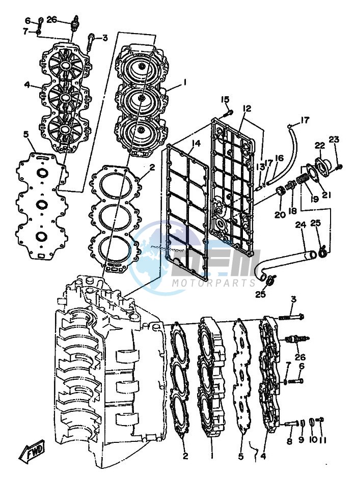 CYLINDER--CRANKCASE-2