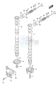 DF 175 drawing Camshaft