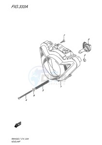 RMX450 drawing HEADLAMP