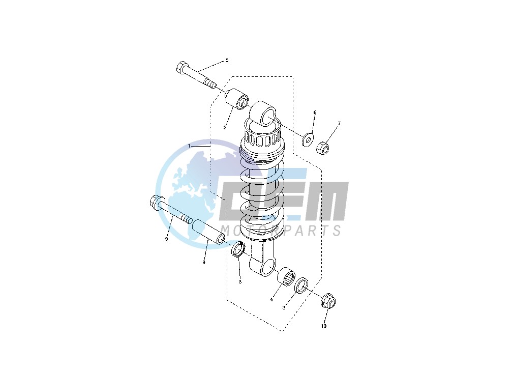 REAR SHOCK ABSORBER