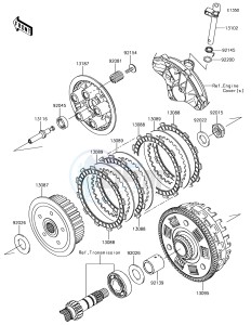 VERSYS 650 ABS KLE650FHFA XX (EU ME A(FRICA) drawing Clutch