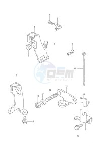 DF 9.9 drawing Remocon Cable Holder w/Remote Control