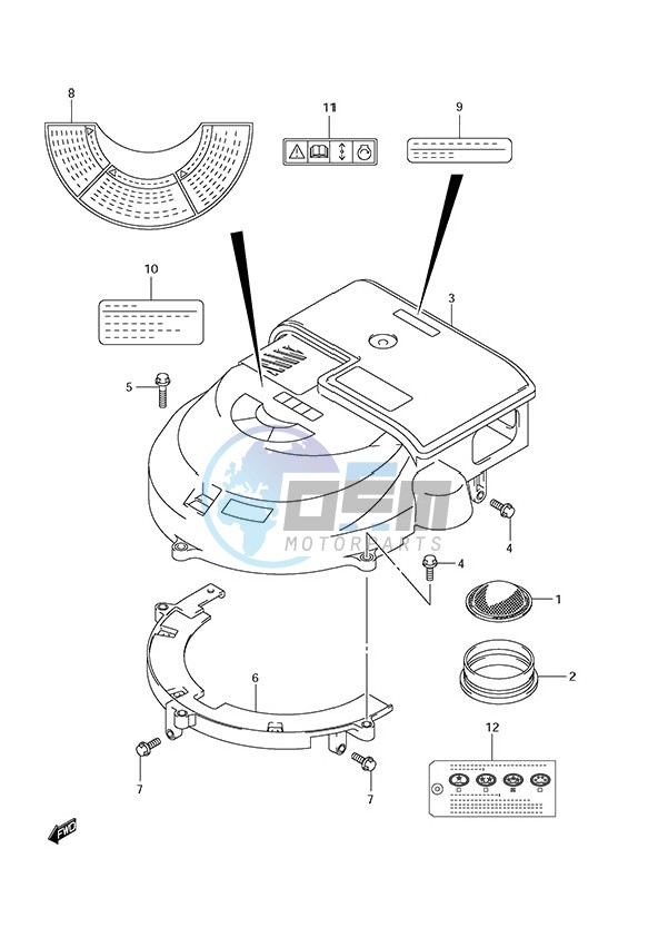 Silencer/Ring Gear Cover