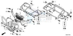 TRX500FE2H Europe Direct - (ED) drawing CARRIER