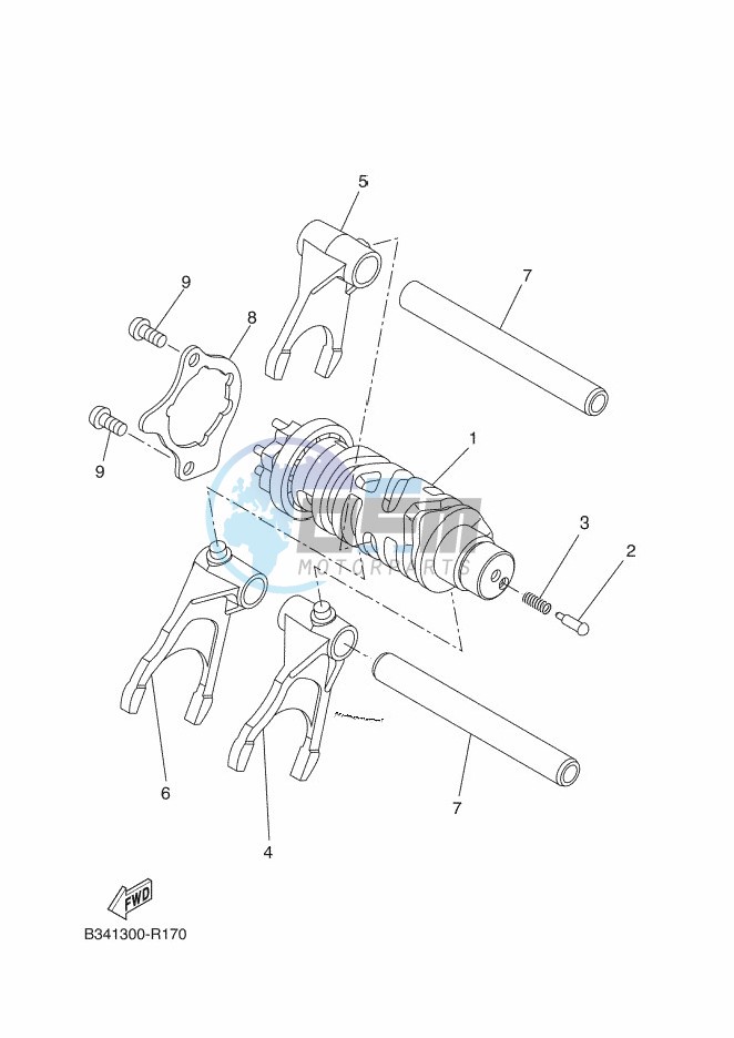 SHIFT CAM & FORK