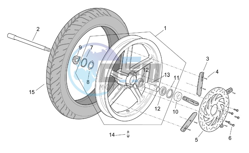 Front wheel