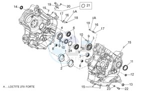 Shiver 750 drawing CrankCase II