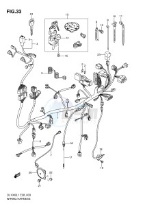 DL1000 (E28) V-Strom drawing WIRING HARNESS