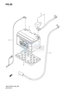 GSX-R1000 (E2) drawing BATTERY