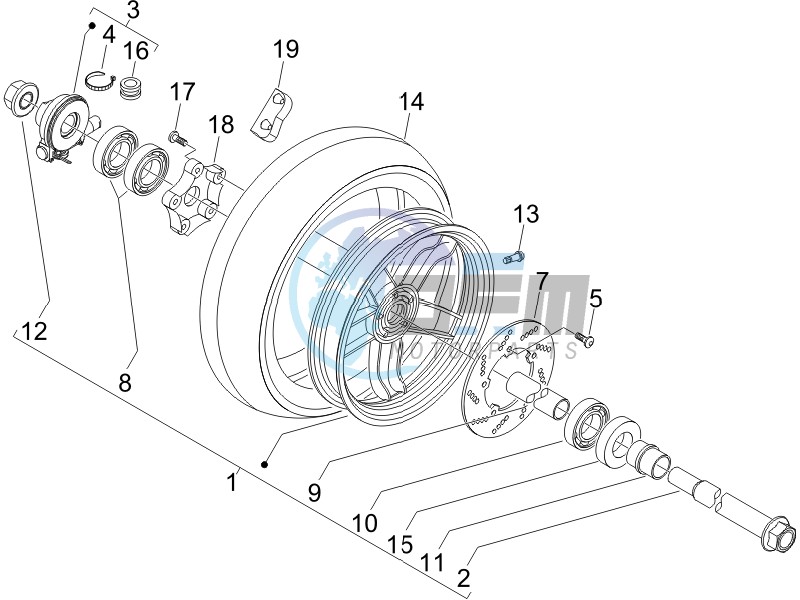 Front wheel