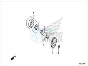 CRF250RH Europe Direct - (ED) drawing OIL PUMP