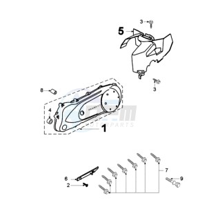 FIGHT WRCLX EU drawing CRANKCASE COVER