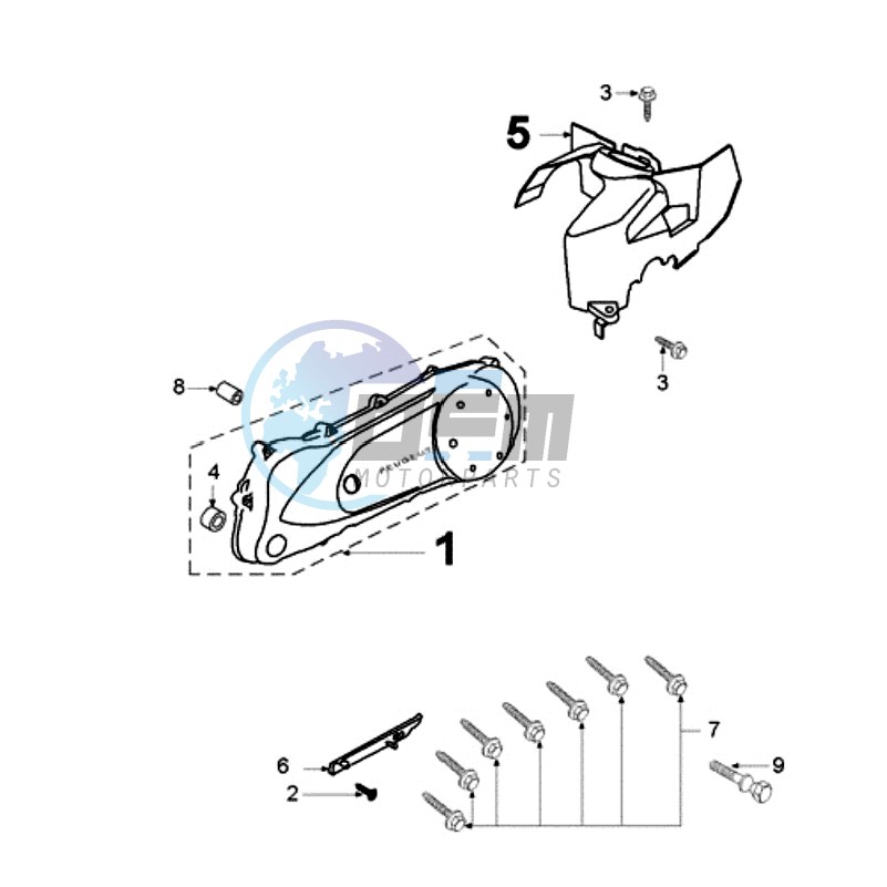 CRANKCASE COVER