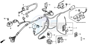 CG125 drawing WIRE HARNESS (1)