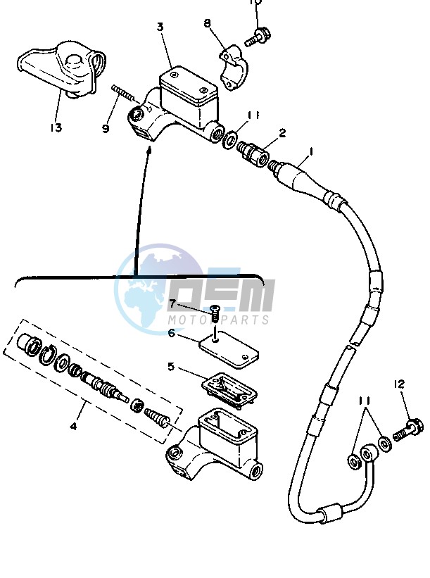 FRONT MASTER CYLINDER