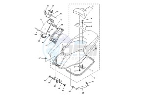 XP T-MAX BLACK MAX 500 drawing SEAT