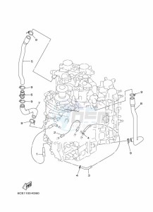 FL300BETX drawing CYLINDER-AND-CRANKCASE-4