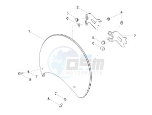 V7 III Racer 750 e4 (EMEA) drawing Windshield