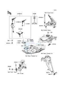 ER-6f ABS EX650B6F GB XX (EU ME A(FRICA) drawing Ignition Switch