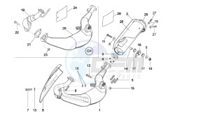 GPR - 50 CC VTHVXA00 2T drawing EXHAUST