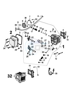 KISBEE 4T OY D drawing CYLINDER