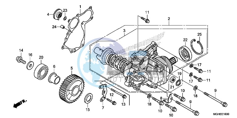 SIDE GEAR CASE