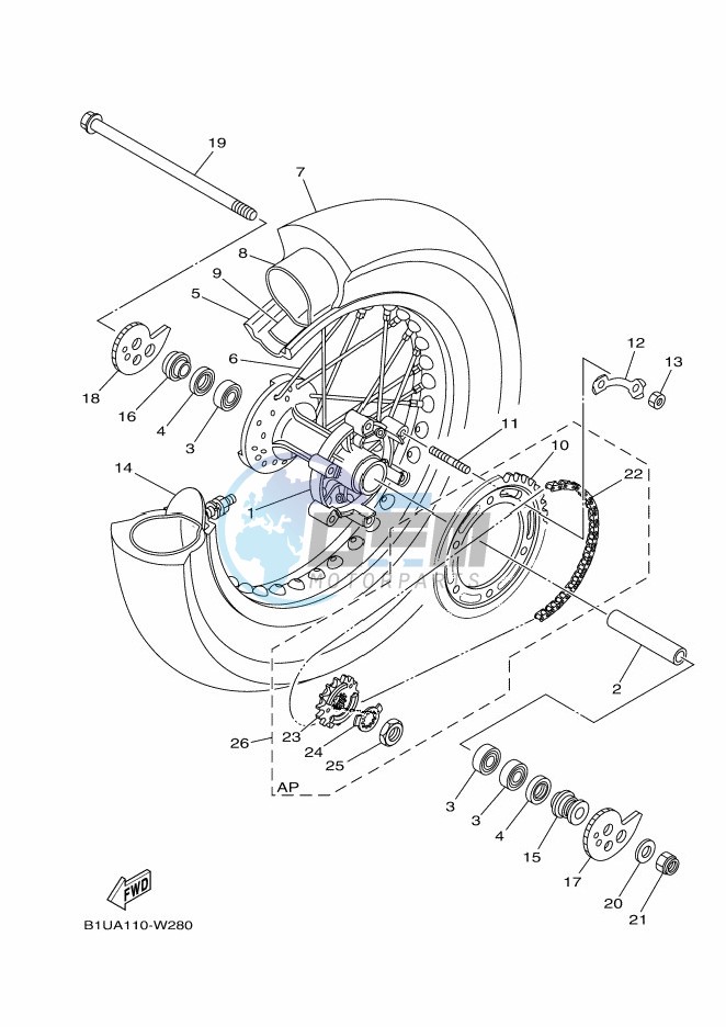 REAR WHEEL