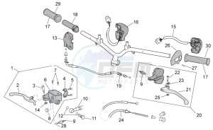 Scarabeo 100 4T e3 drawing Controls