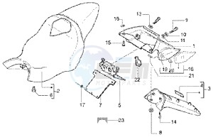 DNA GP EXPERIENCE 50 drawing Saddle - Tail