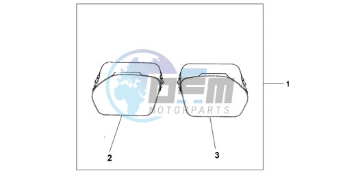 PANNIER INNER BAG SET