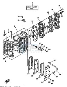 50D drawing CYLINDER--CRANKCASE