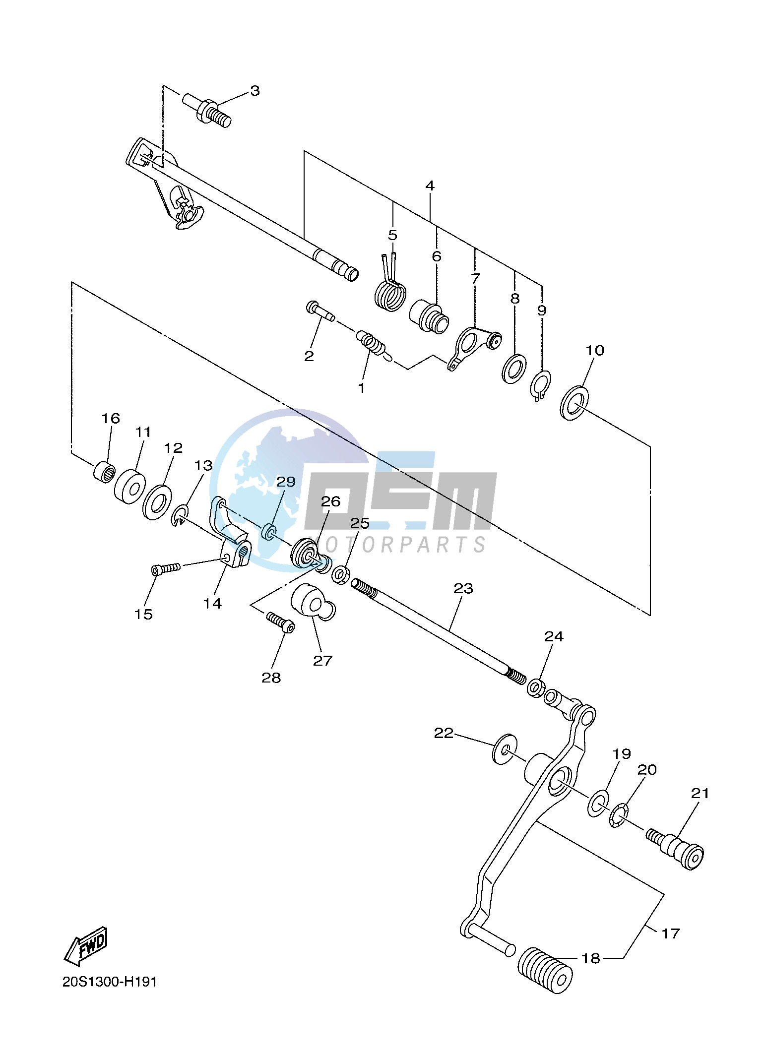 SHIFT SHAFT