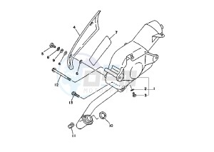 XC FLY ONE R 150 drawing EXHAUST