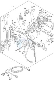 DF 30A drawing Remote Control w/Power Tilt