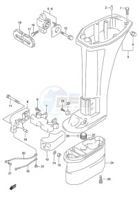 DF 9.9 drawing Drive Shaft Housing