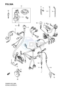 SV650 (E2) drawing WIRING HARNESS (SV650SK5 SK6 SUK5 SUK6)