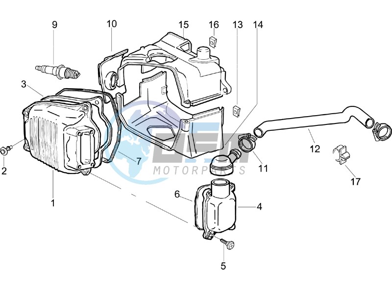 Cylinder head cover