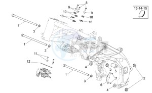 Dorsoduro 750 - ABS (EMEA, APAC, NAFTA) (AUS, CND, EU, J, USA) drawing Frame II