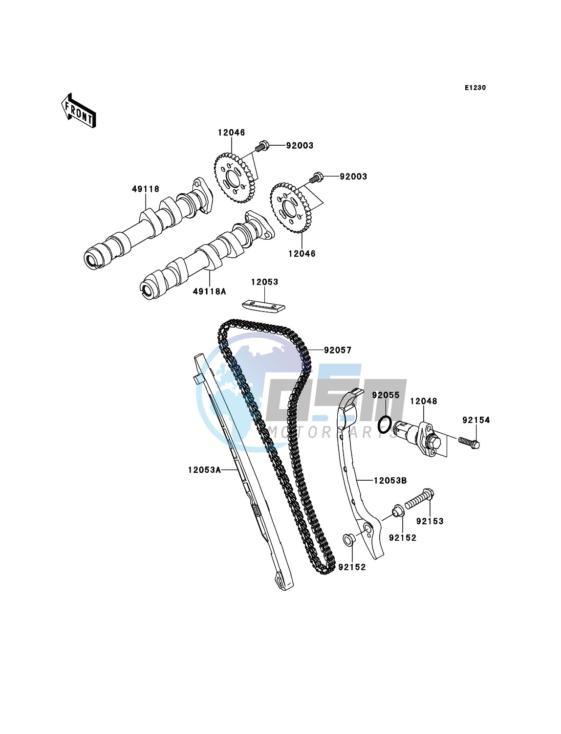 Camshaft(s)/Tensioner