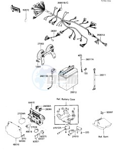 ZN 700 A [LTD SHAFT] (A1-A2) [LTD SHAFT] drawing CHASSIS ELECTRICAL EQUIPMENT